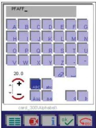 PFAFF creative 2144 - Create a word combination of embroidery alphabets - 4