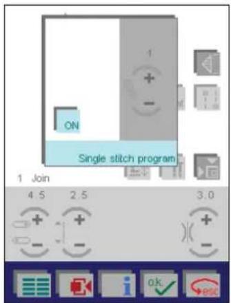PFAFF creative 2144 - Single stitch selection - 1