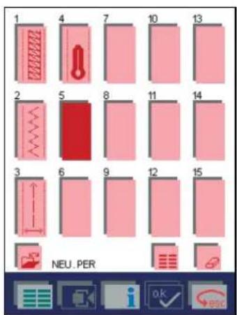 PFAFF creative 2144 - Personal Menu - 2