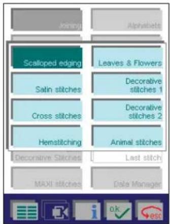 PFAFF creative 2144 - 9mm Decorative stitches - 1