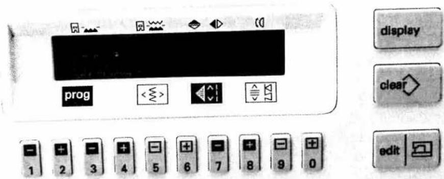 PFAFF creative 7530 - Delete pattern sequence - 3