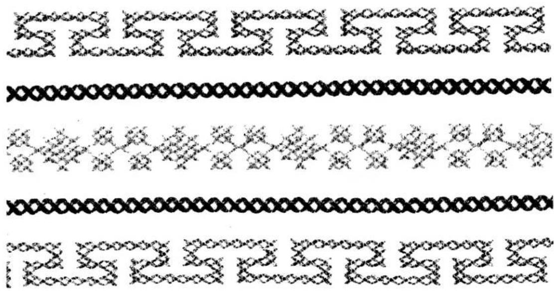 PFAFF creative 7530 - Tips for cross stitch embroidering: - 1
