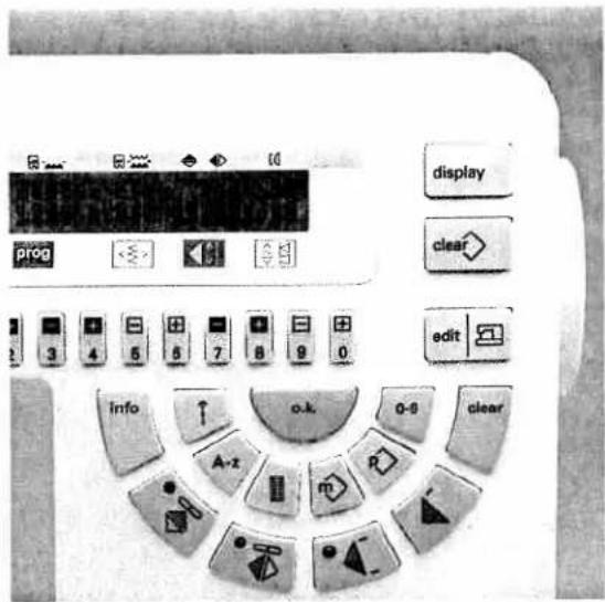 PFAFF creative 7530 - Reverse stitch correction - 1