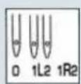 PFAFF creative 4874 - Needle position - 12