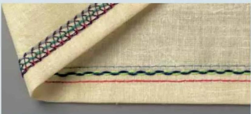 PFAFF creative 4874 - 6-thread deco cover Stitch program 28 - 3