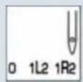 PFAFF creative 4874 - Needle position - 2