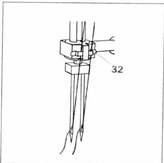 PFAFF creative 7510 - Threading the twin needle - 1