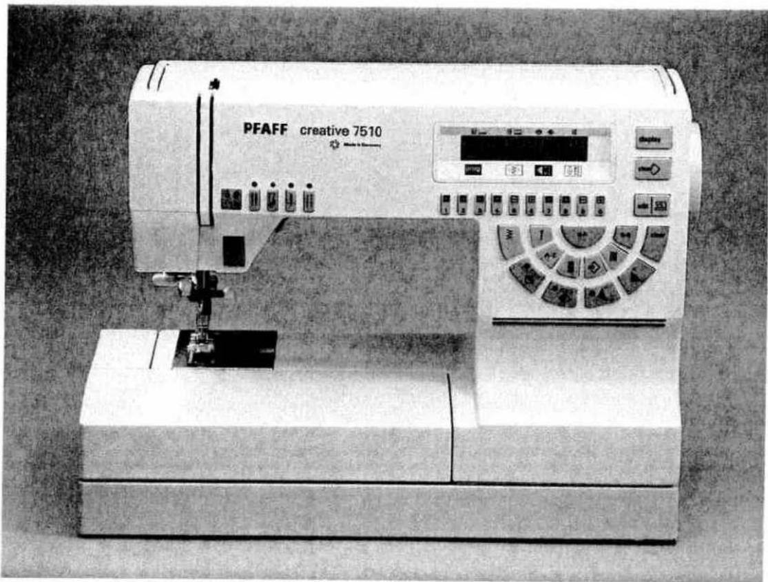 PFAFF creative 7510 - Electronic section - 2