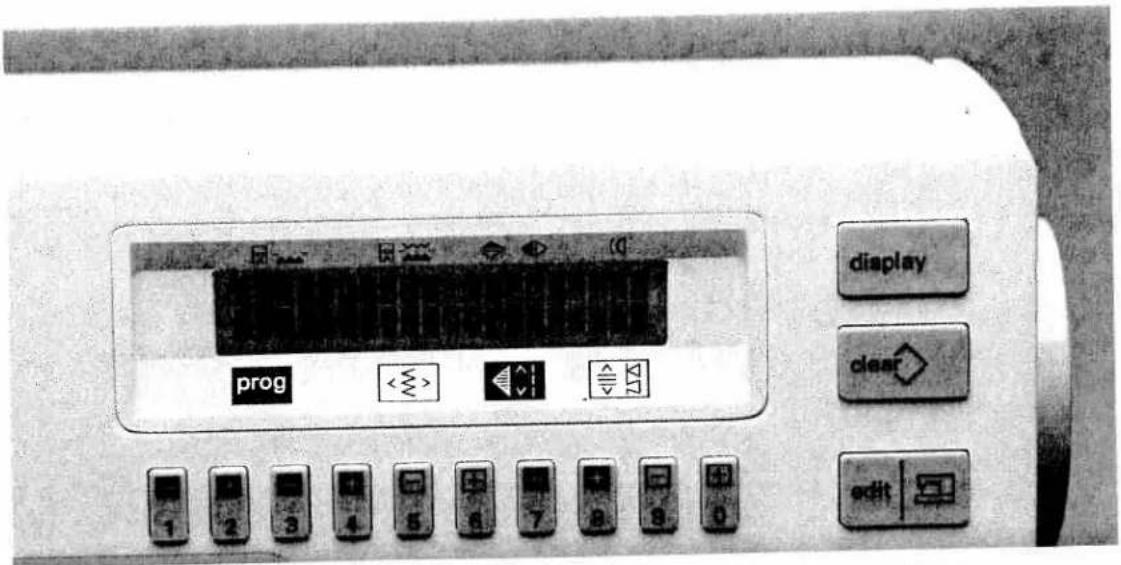 PFAFF creative 7510 - Delete pattern sequence - 3
