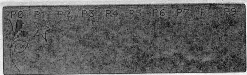 PFAFF creative 7550 - Selecting a P-Memory - 1