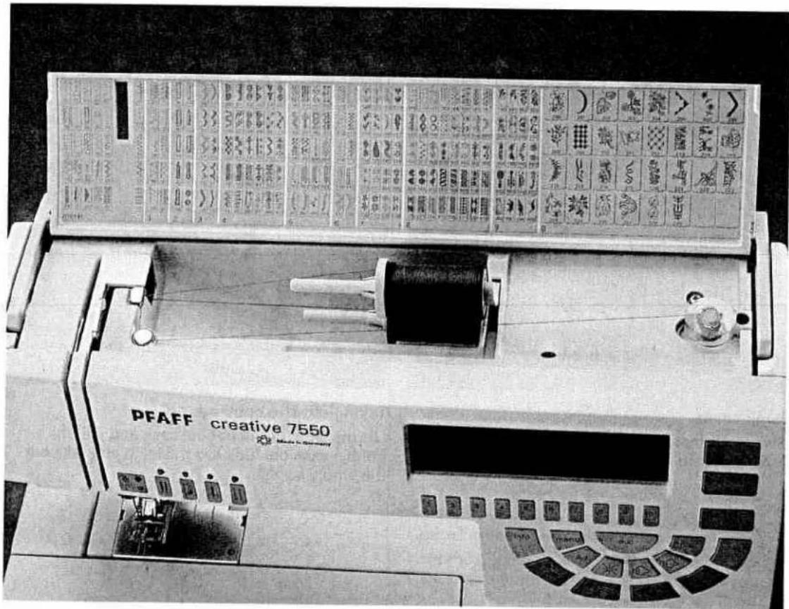 PFAFF creative 7550 - Remember: - 2