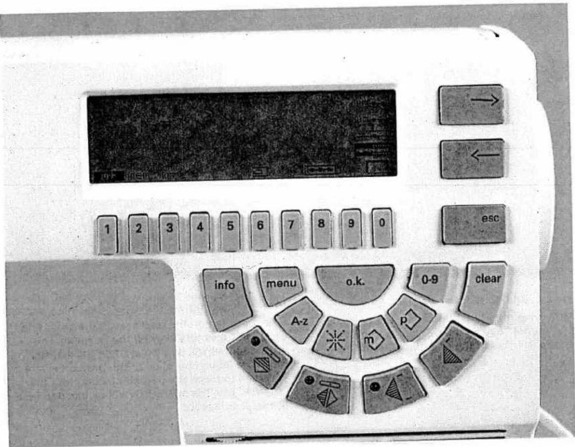 PFAFF creative 7550 - Selecting a P-Memory - 48