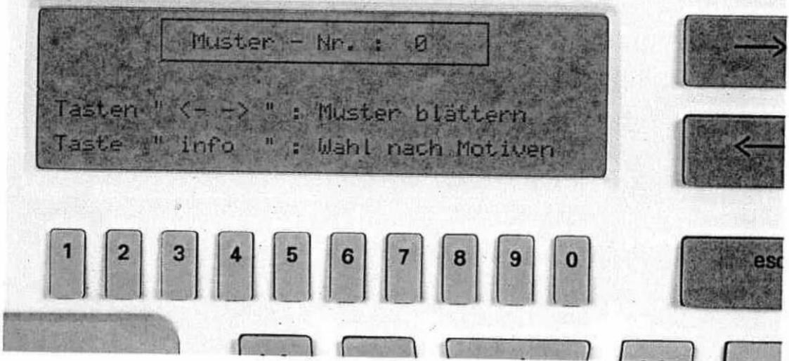 PFAFF creative 7550 - Pattern sequence - 3