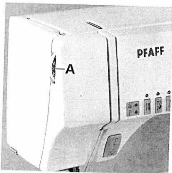 PFAFF creative 7550 - Changing the needle - 1