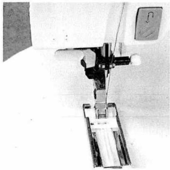PFAFF creative 7550 - Buttonholes with gimp thread - 1