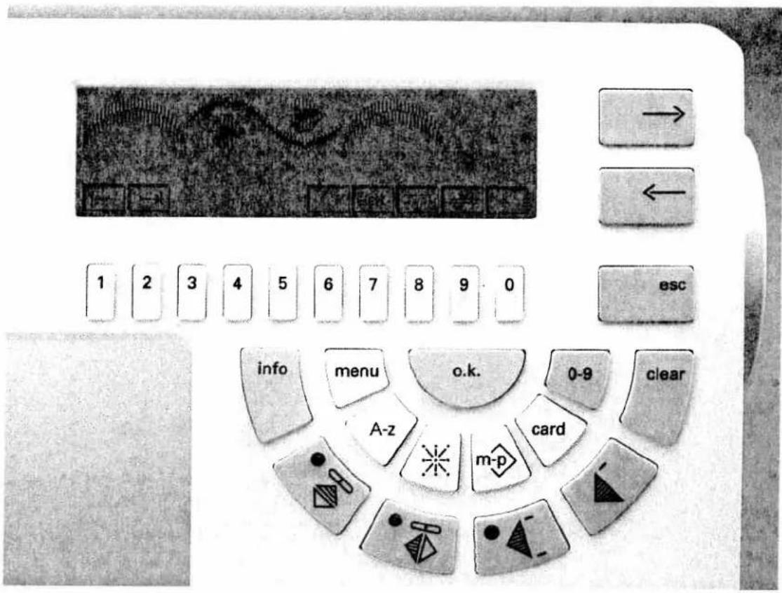 PFAFF creative 7570 - Deleting a pattern with the following functions: - 4