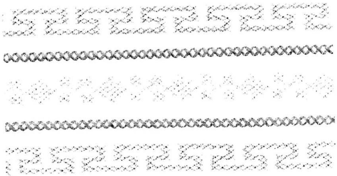 PFAFF creative 7570 - Tips for cross stitch embroidering: - 1