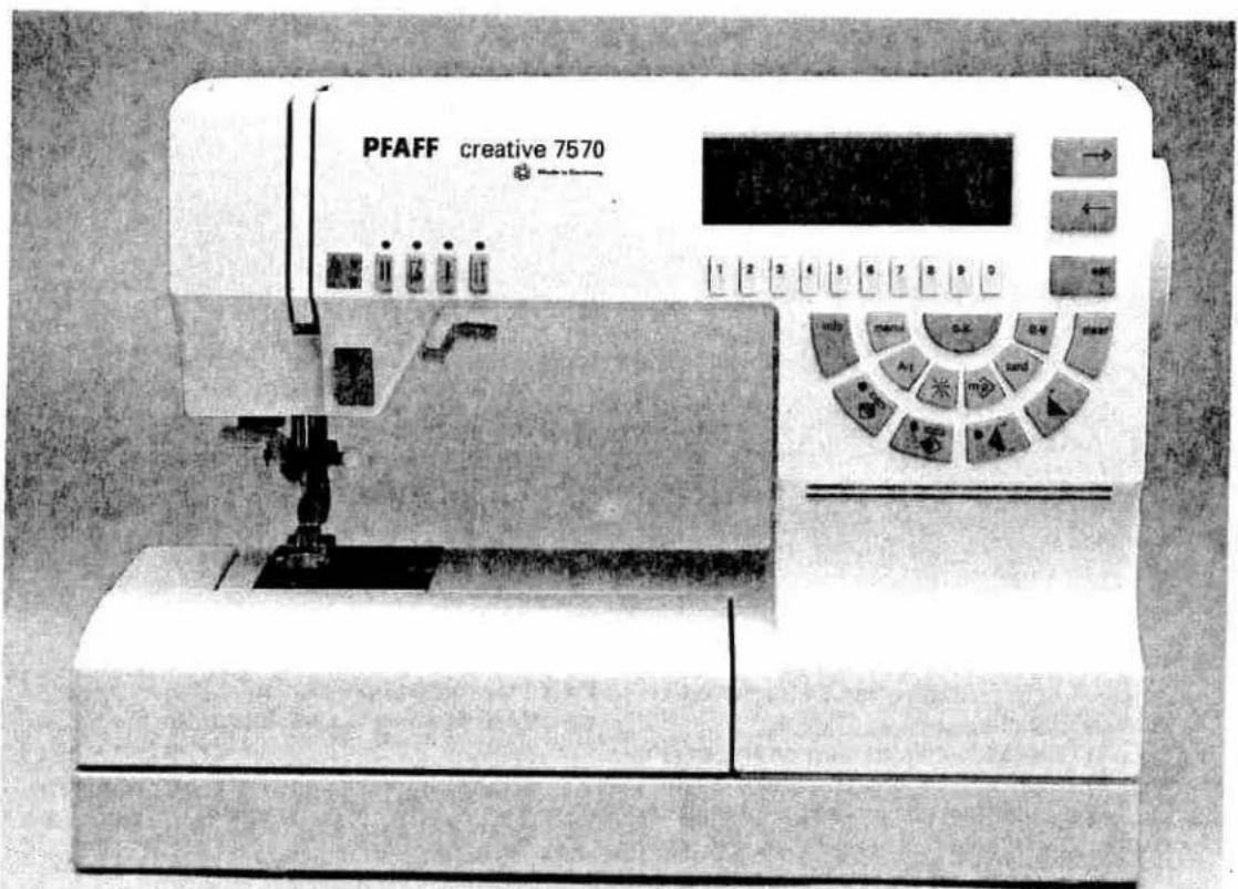 PFAFF creative 7570 - Sewing functions - 2