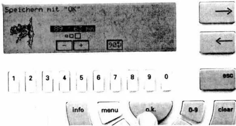 PFAFF creative 7570 - Combining motifs with word sequences - 6