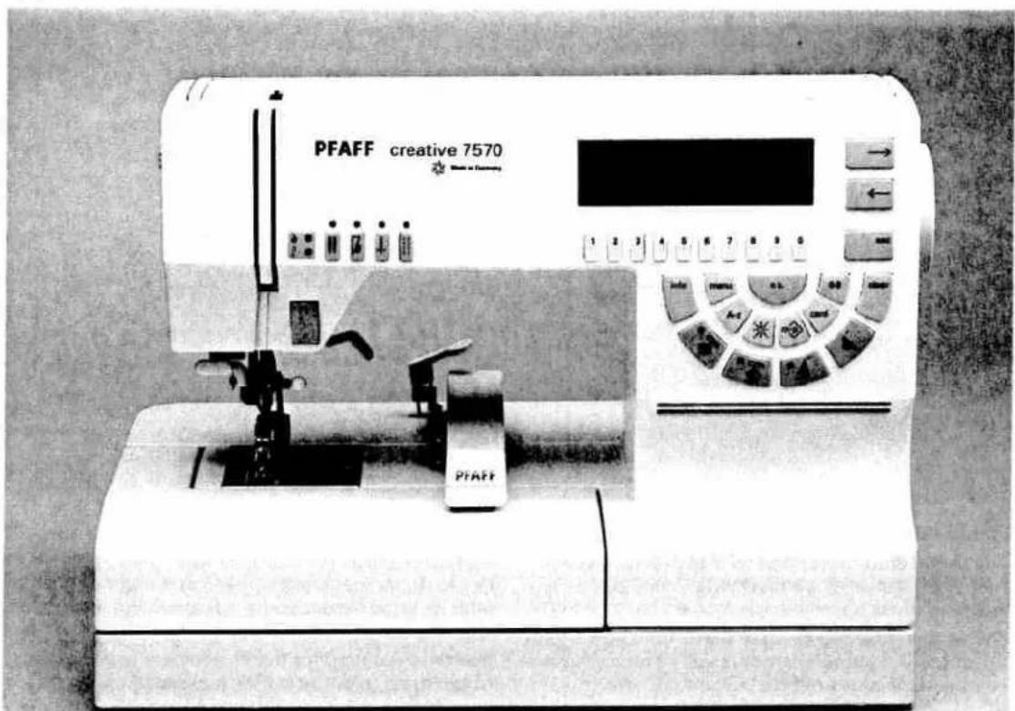 PFAFF creative 7570 - Sewing functions - 2
