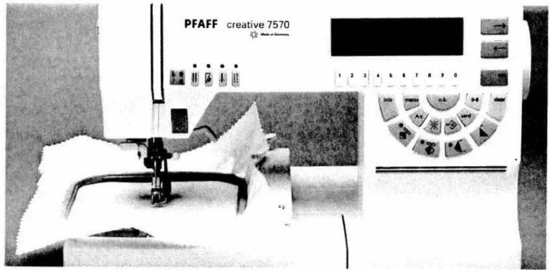 PFAFF creative 7570 - Contents - 1