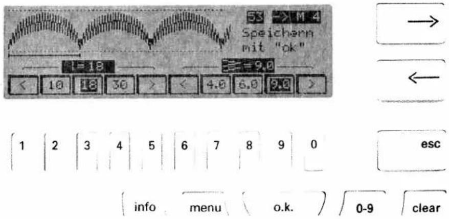 PFAFF creative 7570 - Deleting/Inserting a pattern within a sequence - 2