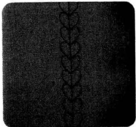 PFAFF creative designer - Change of pattern y use of lifferent spacings - 1