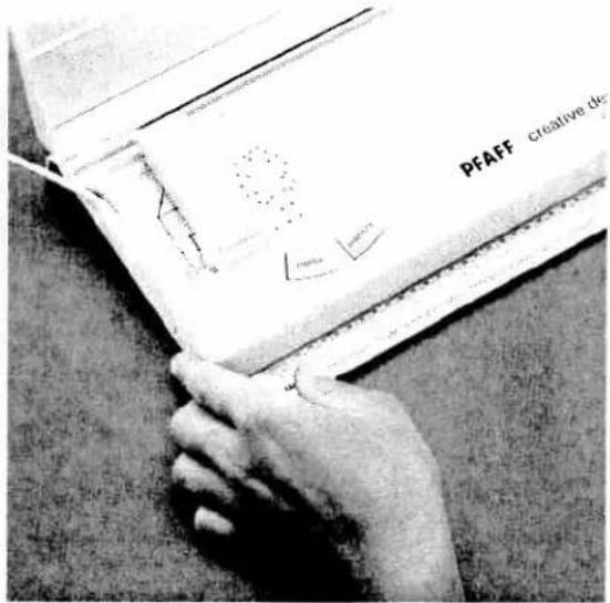 PFAFF creative designer - Adjusting the programming sheet - 2