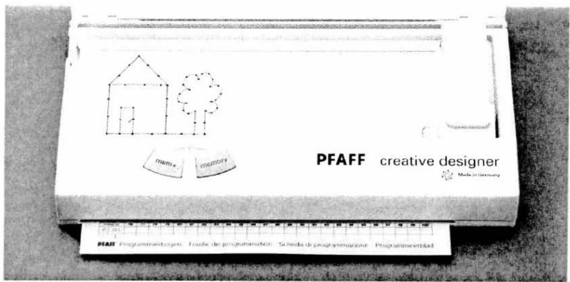PFAFF creative designer - Adjusting the programming sheet - 3