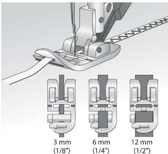 PFAFF expression 150 - Decorative trim foot - 1