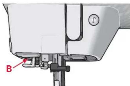PFAFF expression 150 - Sensormatic buttonhole - 2