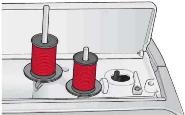 PFAFF expression 150 - Auxiliary spool pin - 2