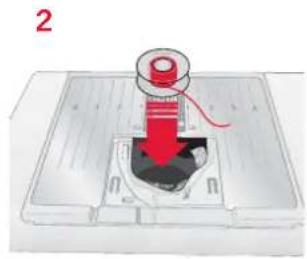 PFAFF expression 2.0 - Inserting the bobbin - 2