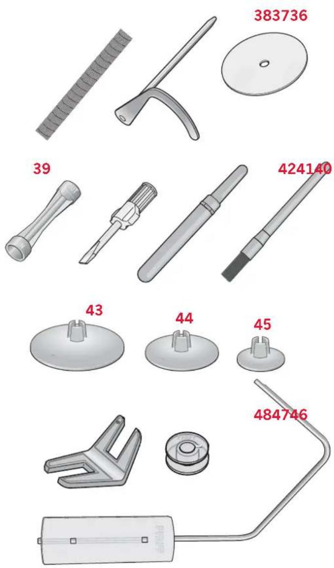 PFAFF expression 2.0 - Included accessories - 2