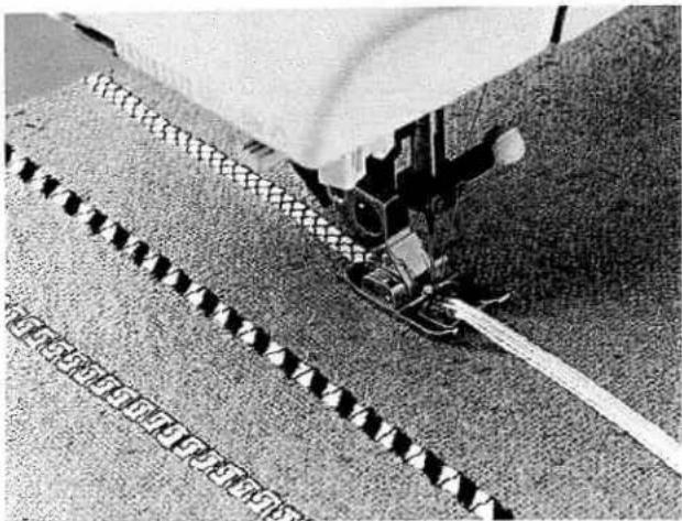 PFAFF expression 2044 - Non-stick fancy stitch foot (for leather) - 1