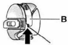 PFAFF expression 2044 - Top thread is visible on the underside of the fabric: - 3