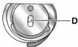 PFAFF expression 2044 - Top thread is visible on the underside of the fabric: - 6