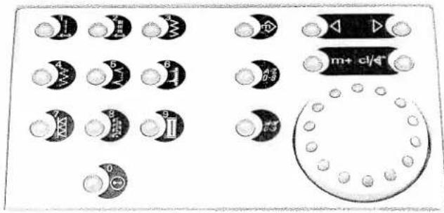 PFAFF expression 2044 - Stitch sequences - 1