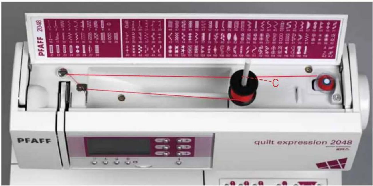 PFAFF expression 2038 - Switch on the main switch - 2