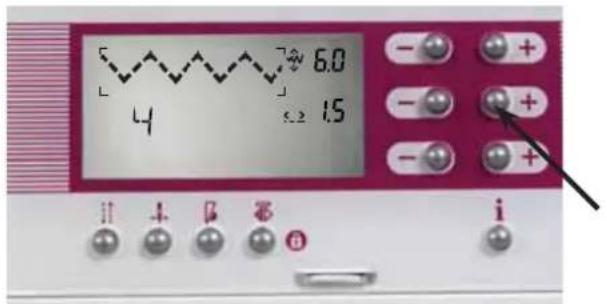 PFAFF expression 2048 - Stitch 70 (Stitch 46 on model 2038) - 1