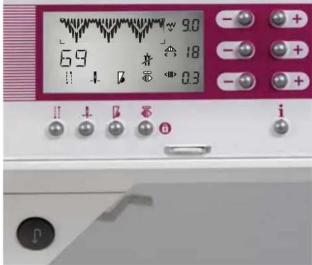 PFAFF expression 2048 - Reverse sewing - 1