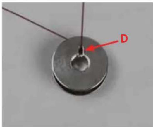 PFAFF GrandQuilter - Bobbin winding - 1
