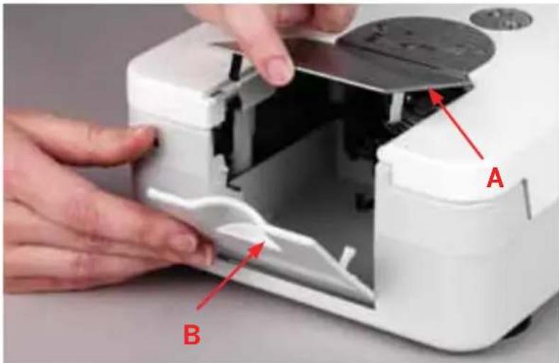 PFAFF GrandQuilter - Switch off the main switch nplug the machine. - 1