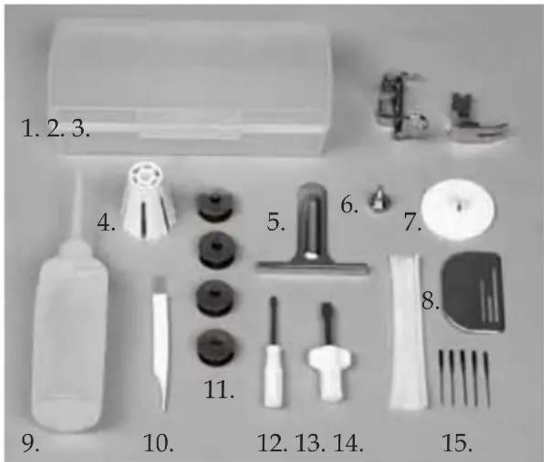PFAFF GrandQuilter - Standard accessories - 1