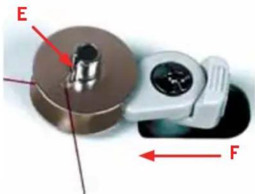 PFAFF GrandQuilter - Bobbin winding - 2