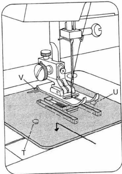 PFAFF hobby 422 - Geradstich nähen - 15