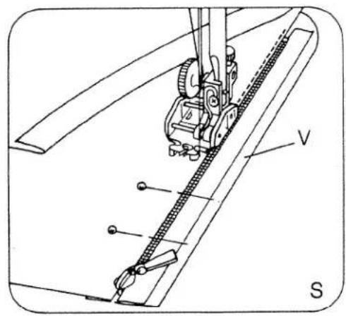 PFAFF hobby 422 - Naadsluiting (tandjes zichtbaar) - 1