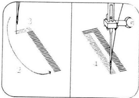 PFAFF hobby 741 - How to regulate the needle penetration - 1