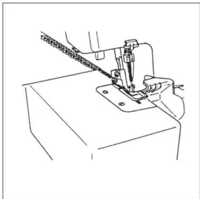 PFAFF hobbylock 4752 - Using the seam guidelines - 1