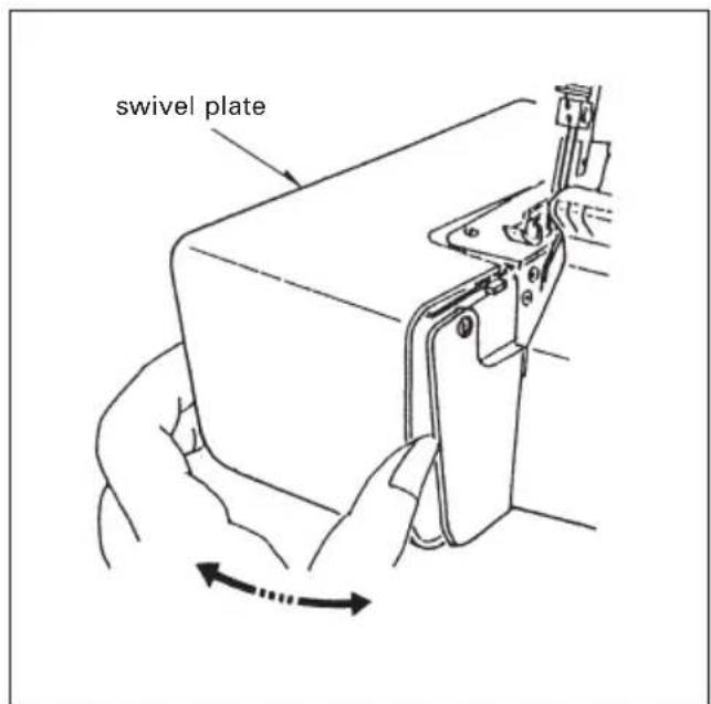 PFAFF hobbylock 4752 - Direction of rotation of the handwheel - 1